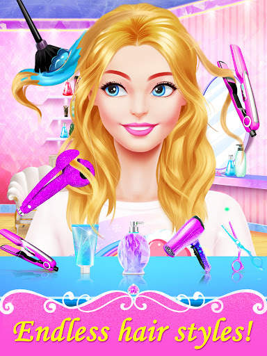Hair Nail Salon: Makeup Games screenshot 1