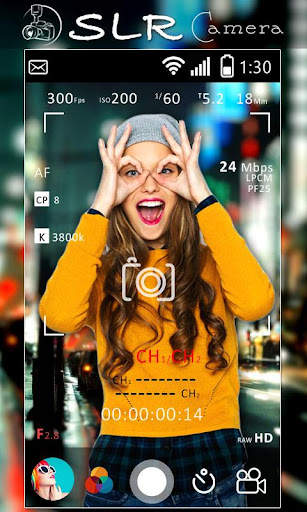 DSLR Camera Auto Blur Background,PIP Effect Photo screenshot 1