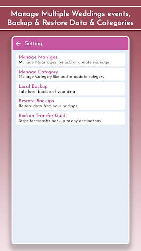 Wedding Planner & Organizer, Guest Checklists screenshot 9