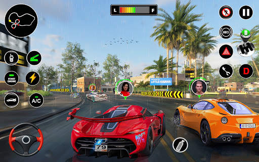 Racing in Highway Car 3D Games screenshot 3