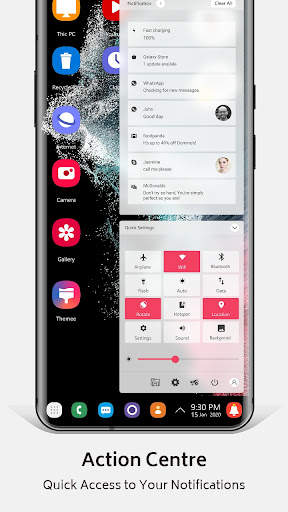 Galaxy S22 Theme for launcher screenshot 3