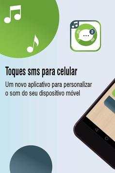 toques de sms para celular, tons para sms screenshot 1