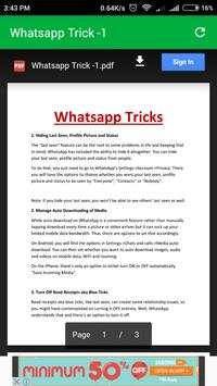 Hacks and Tricks for WhatsApp screenshot 2