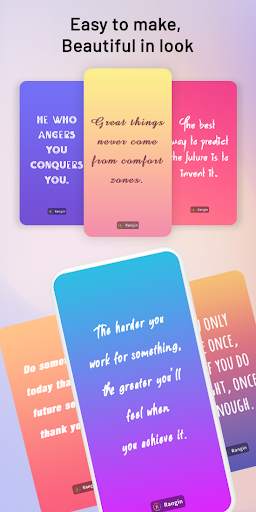 Rangin: Gradient Status Maker screenshot 2