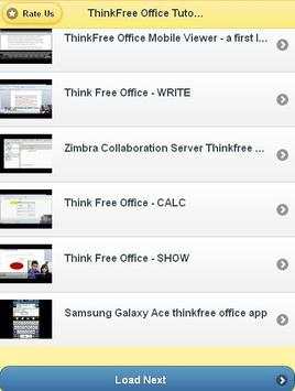 ThinkFree Tutorials screenshot 2