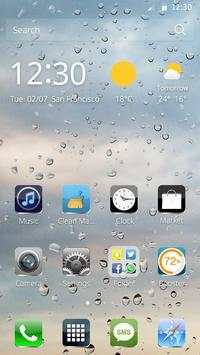3D water theme for Phone screenshot 1