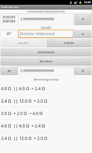 Elektriker App screenshot 2