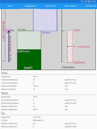 Fit Tolerance ISO screenshot 10