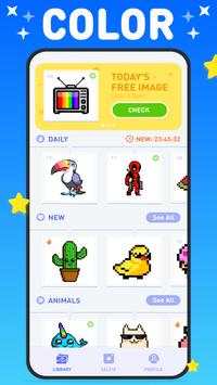 Lama - Color By Number & Pixel Art | Unicorn Color screenshot 2