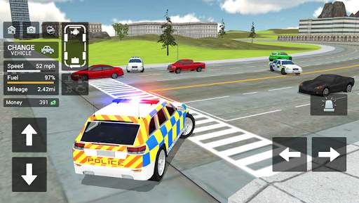 City Police Car Driving Chase screenshot 5