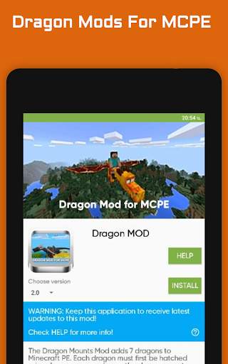 Dragon Mod for MCPE screenshot 6