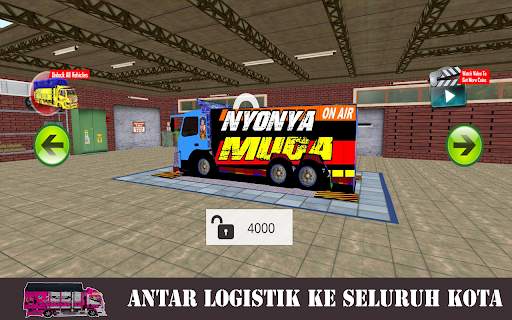 Truck Canter Simulator Indonesia 2021 - Anti Gosip screenshot 5