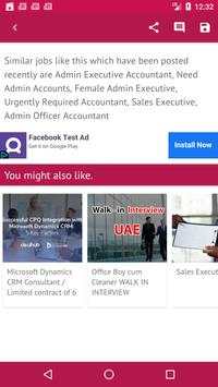 Jobs in Dubai : Latest Jobs in U.A.E screenshot 2