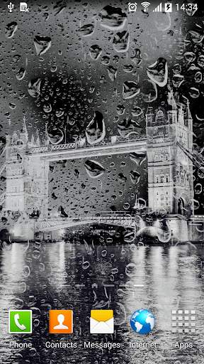 Rainy London Live Wallpaper screenshot 1
