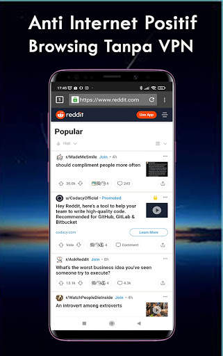 XXNAMEXX Browser Anti Blokir VPN screenshot 2