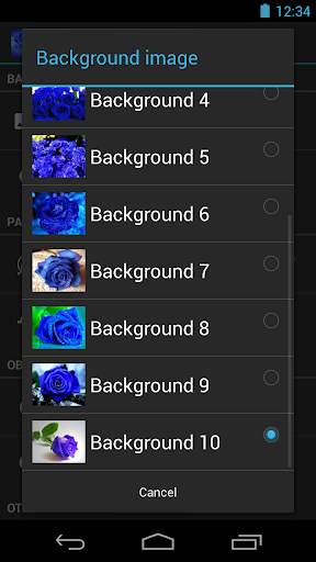 Blue Rose Live Wallpaper screenshot 8