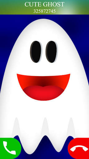 funny fake call ghost game screenshot 1
