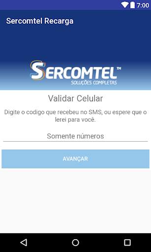 Recarga Pré-Pago Sercomtel screenshot 3