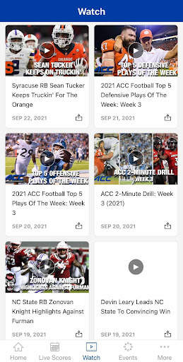The ACC App screenshot 1