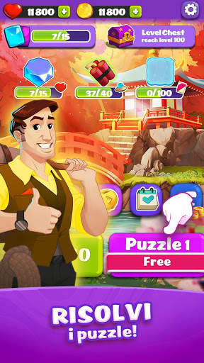 Link Pets: Metti gli animali in fila screenshot 1