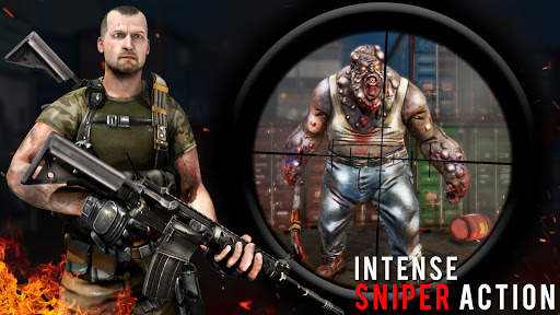 Nyata zombie bertahan hidup: mati target penembak screenshot 2