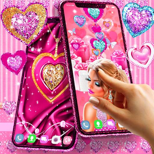 Girly pink live wallpapers 24.1