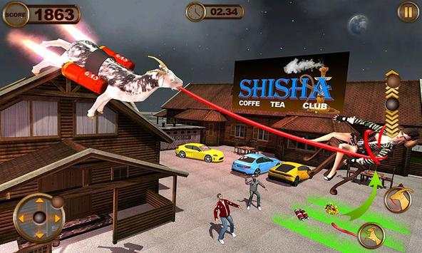 Angry Goat Frenzy City Attack 2017 screenshot 5