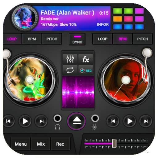 DJ Mixer Simulator, 3D DJ Mixer Music 2021 2021