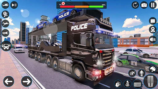 Police Robot Transport Games screenshot 3