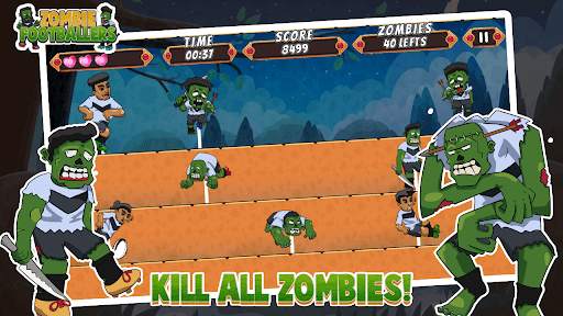 Zombie Footballers - Zombie Shooting Game screenshot 2