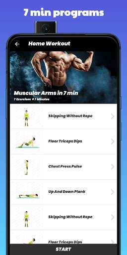 Home Workout - Lockdown Exercises screenshot 2