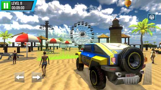 Beach Parking Games: Car driving Simulator 2020 screenshot 1