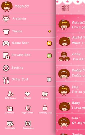 Dieylatin FONT FOR GO SMS PRO screenshot 3
