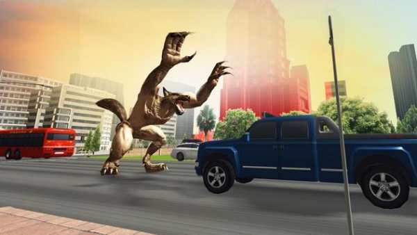 The Angry Wolf Simulator : Werewolf Games screenshot 6