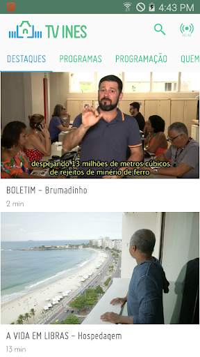 TV INES screenshot 1