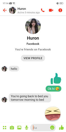 Fake Chat , Fake Text and Video Call screenshot 4