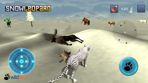 Snow Leopard Chase Simulator screenshot 2