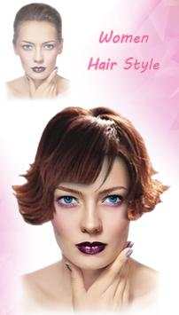 Hair Changer Woman - Change Hairstyle 2018 screenshot 6
