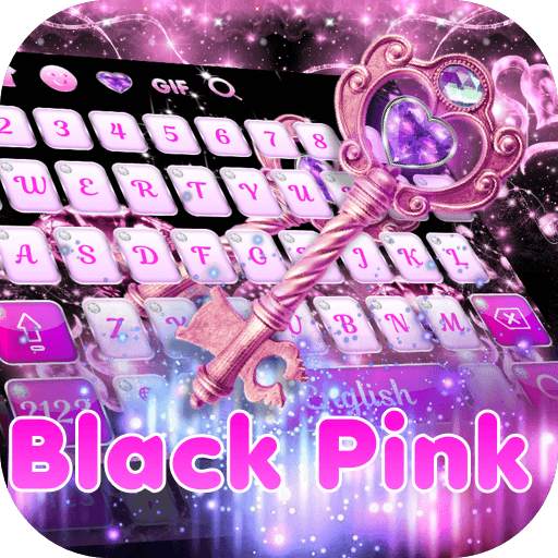 Black Pink Keyboard Theme 1.0.1