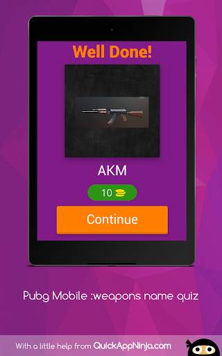 Pubg Mobile:weapons name quiz screenshot 11