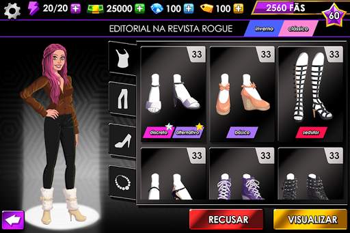 Fashion Fever: Jogo de Moda screenshot 4