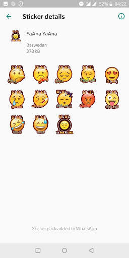 Arabic Stickers for Whatsapp - WAStickersApps screenshot 6