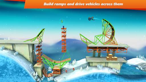 Bridge Constructor Stunts FREE screenshot 6