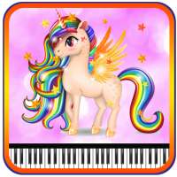 Pony Piano Unicorn Tiles Horse Game