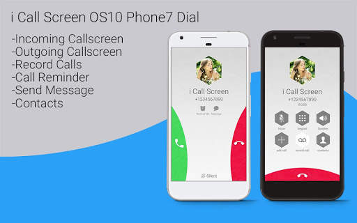 HD Phone 7 i Call Screen OS10 screenshot 1
