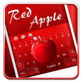 Red Apple Keyboard icon