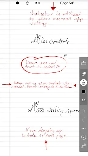 INKredible-Handwriting Note screenshot 1