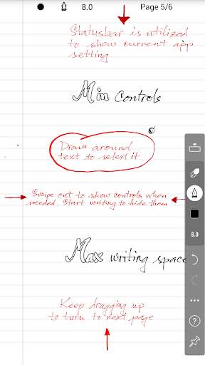 INKredible - Handwriting Note screenshot 1