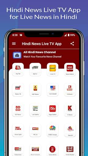 Hindi News Live TV - Live News screenshot 1