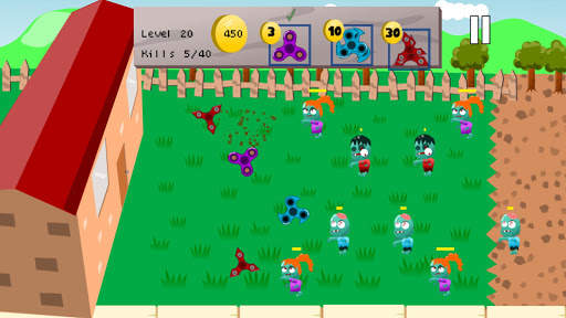 Spinner vs Zombie screenshot 1